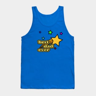 Best Dad Ever (yellow) Tank Top